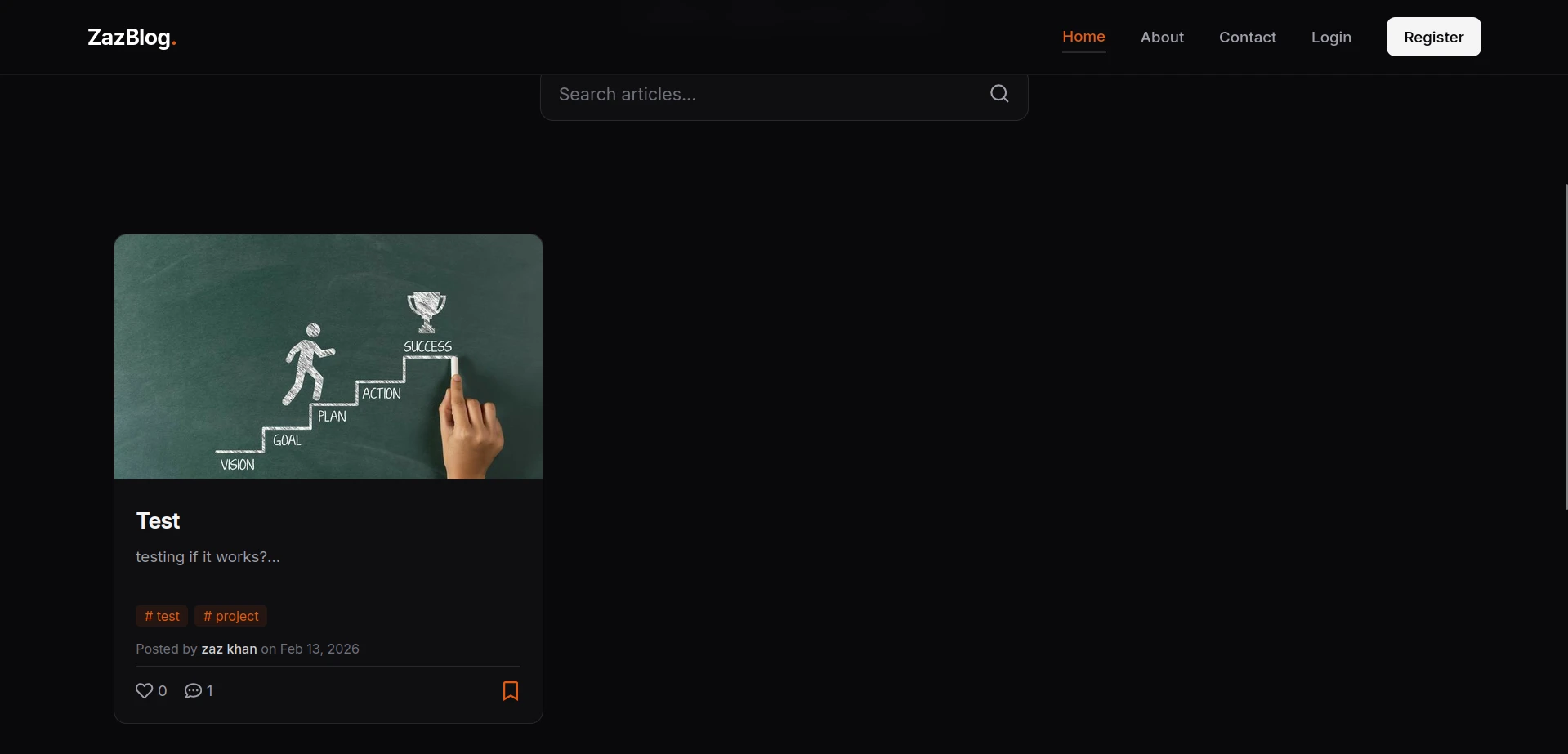 Project Three screenshot 2